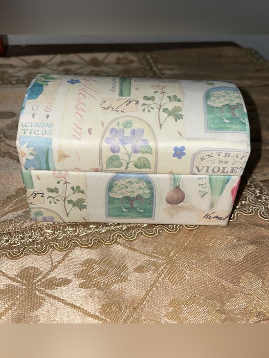 Other - Vintage small Dome Botanical keepsakes box. 1970’s in pristine condition.